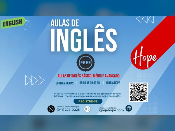 Aulas de Inglês