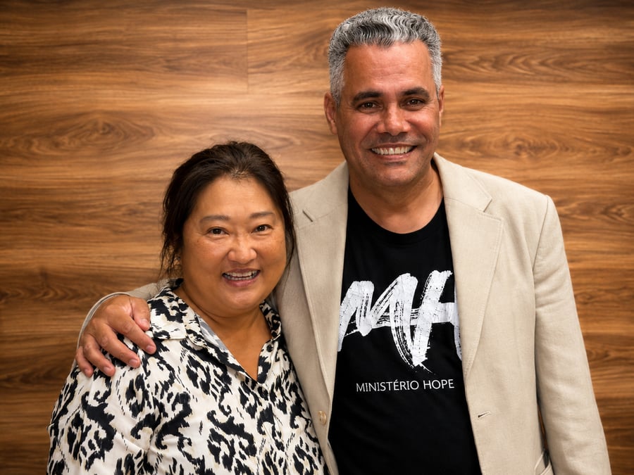 Davison e Adriana Pereira — Diretores Executivo e de Consolidação na Igreja Hope Sarasota