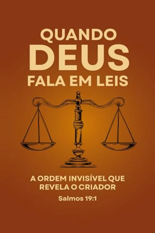 Capa do livro Quando Deus Fala em Leis — Pastor Márcio Gonçalves
